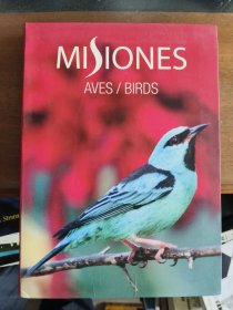 MISIONES- AVES/BIRDS 西语原版（每种鸟详细介绍里还有英文说明） -南美MISIONES鸟类志 全新软装24开 彩色图文