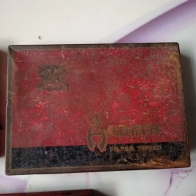 三个民国老铁皮烟盒。具体看图