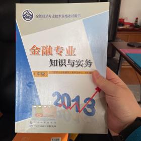 2013全国经济专业技术资格考试用书：金融专业知识与实务（中级）