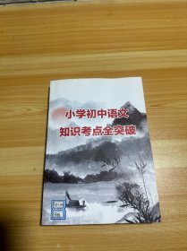 小学初中语文知识考点全突破（有少量笔记）