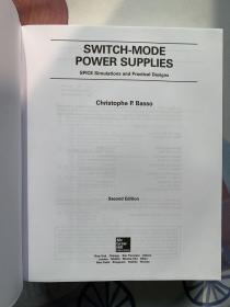 现货 英文版   Switch-Mode Power Supplies, Second Edition: SPICE Simulations and Practical Designs   克里斯托夫 巴索