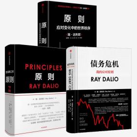 原则1+2+债务危机（套装3册）principles 瑞达利欧著  对未来做出相对正确的预测 为人生决策下注