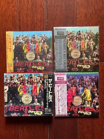 披头士The Beatles高音质Shm-CD佩珀军士Sgt Pepper's Lonely Hearts Club Band正品JP日版 价格不等，详情内有标价