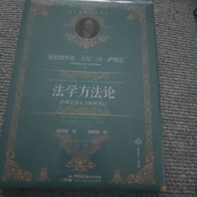 《法学方法论：萨维尼讲义与格林笔记》（法学方法论的奠基之作，拉伦茨《法学方法论》的起点，麦读译丛16·法学名家经典译丛02）