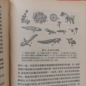 《普通生物学》苏联中等医科学校教学用书 精装老书
