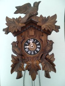 上世纪九十年代 德国产 黑森林 咕咕钟 机械钟