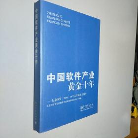 中国软件产业黄金十年