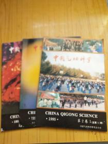 中国气功科学 1995年3本合售