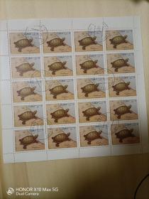 外邮票：乌龟（5枚全联 毎联20枚）