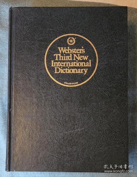 Websters  third  new  international  dictionary