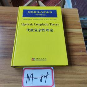 国外数学名著系列25:代数复杂性理论(影印版)