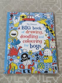 外文原版：BlG book of drawing，doodling and coloUring for boys
