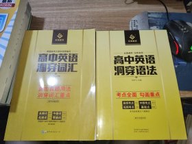 2021巨微高中英语洞穿词汇+高中英语洞穿语法两本合售