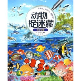 【正版书籍】引进版·绘本动物捉迷藏：水中动物