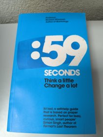 59 SECONDS Think a little Change a lot