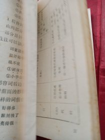 现代汉语语法知识
