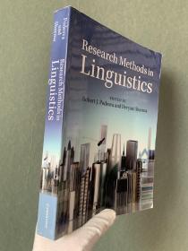 现货 Research Methods in Linguistics  英文原版 语言学研究方法