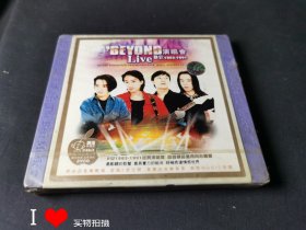 【老影碟唱片收藏】beyond 演唱会 live B安1983-1991 2VCD【塑封未拆封】