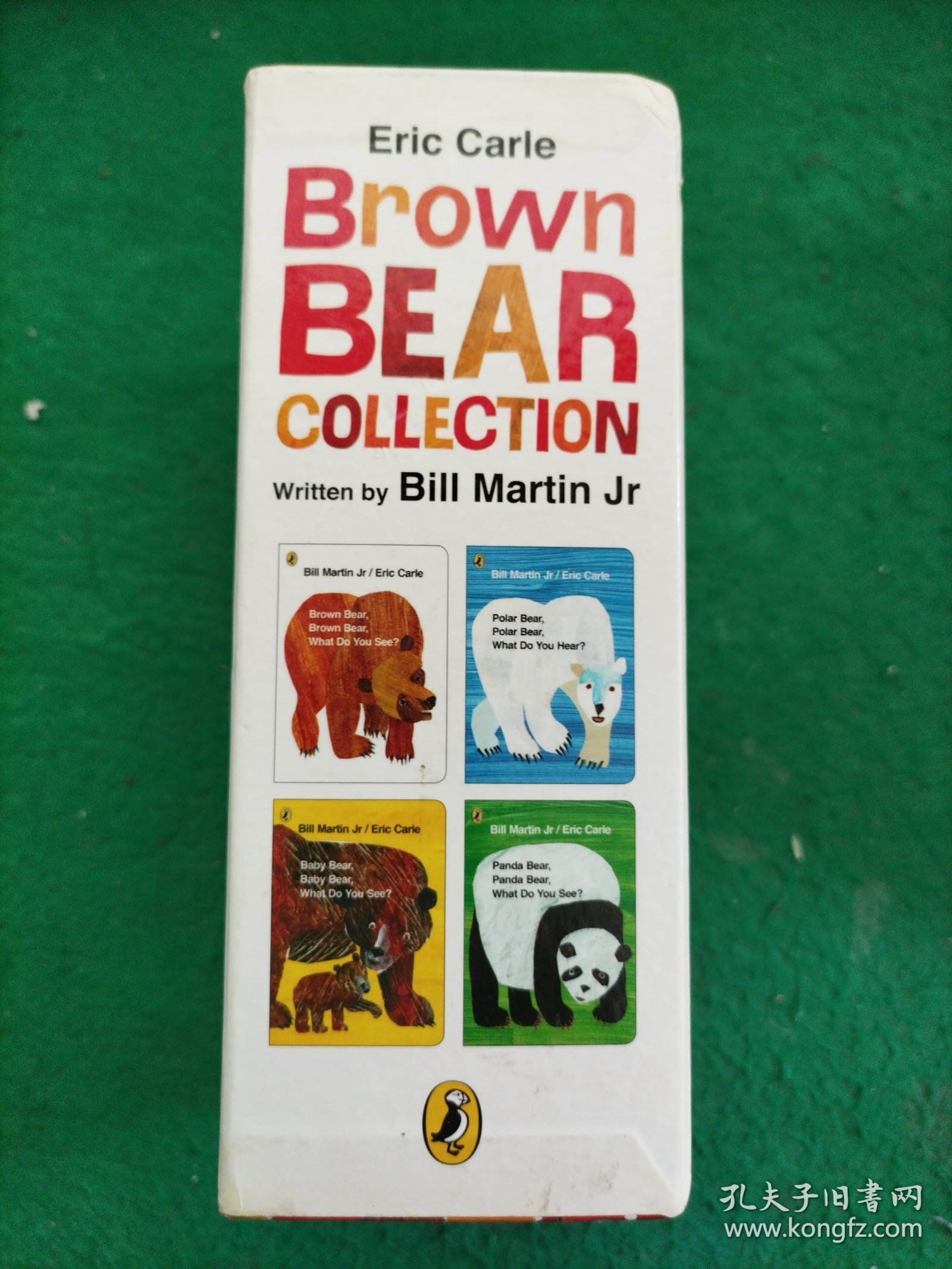 [英文版]Brown Bear What Do You See （全4册盒装）