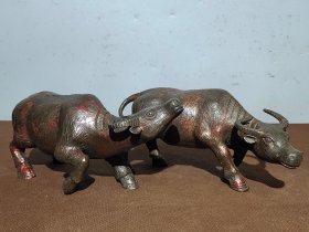 文案摆件——【铜泥金•福牛】