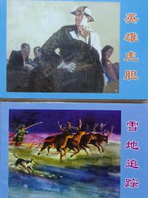 经典连环画阅读丛书：惊险悬疑故事2（全2册）
《英雄虎胆》《雪地追踪》