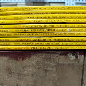 美国国家地理杂志：NATIONAL GEOGRAPHIC2006（全年12期，缺失第5、7期，10册合售，第4、6、10、12期有图，详细参照书影）厨房4-8