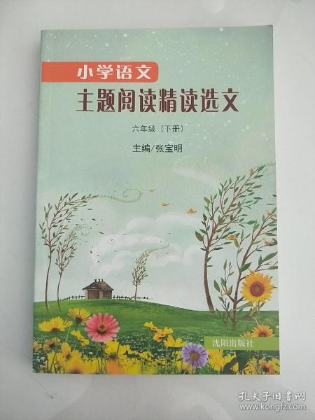 小学语文 主题阅读精读选文 六年级(下册)