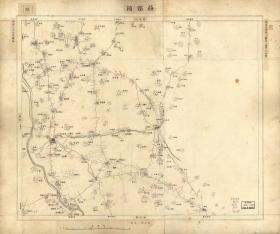 0558-3古地图1894 北京近傍图壹览  燕郊镇。纸本大小55*66厘米。宣纸艺术微喷复制。120元包邮