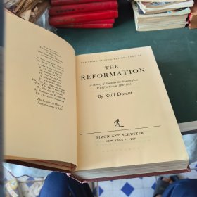 英文原版 The Story of Civilization 世界文明史（六）威尔·杜兰特