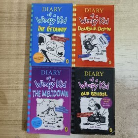 Diary of a Wimpy Kid：The Meltdown/ Double Down/ The Getaway/ Old School （4本合售）