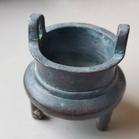 大清款小铜香炉