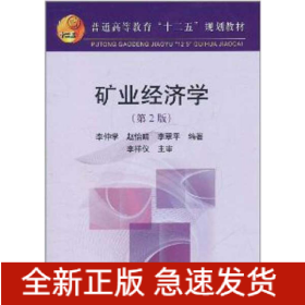 礦業(yè)經(jīng)濟(jì)學(xué)(第2版)