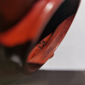 老紫砂壶紫砂茶壶刻绘德钟壶 280cc