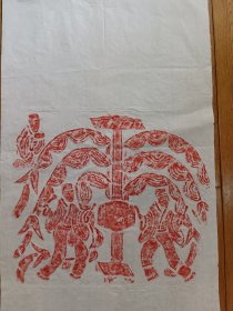 汉画像石拓片精品。规格69*45，。？？