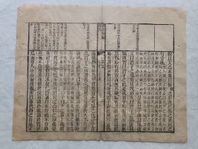 古籍散页《礼记约编》一页，页码 21，页面展开尺寸32*25厘米。这是一张古籍散页，不是一本书，自然老旧，天头轻微破损缺纸，详见细节图，本店作品都是实售价格，不做任何虚标价格，不包邮、不议价，看好直接下单即可，同一包裹100件之内自动合并邮资。