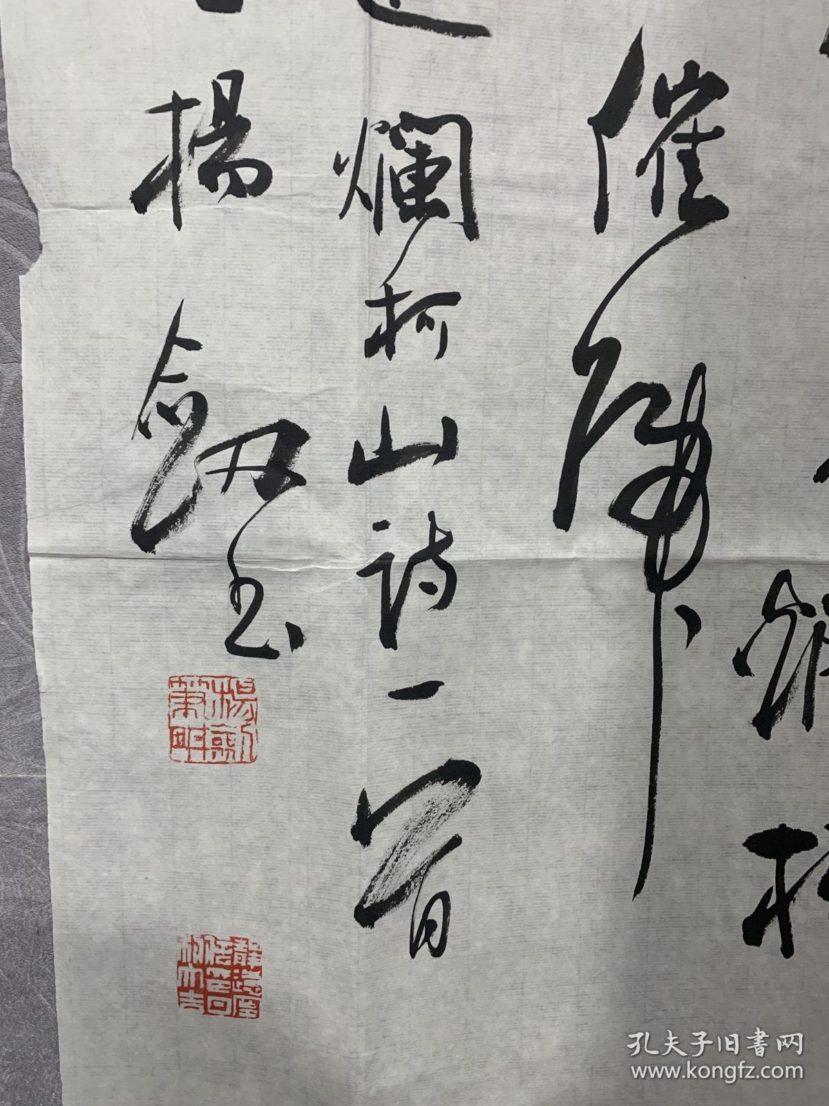 杨剑   书法（保真）