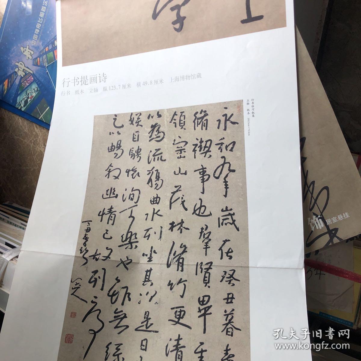 历代书法名家大图范本·八大山人（1）：行书提画诗