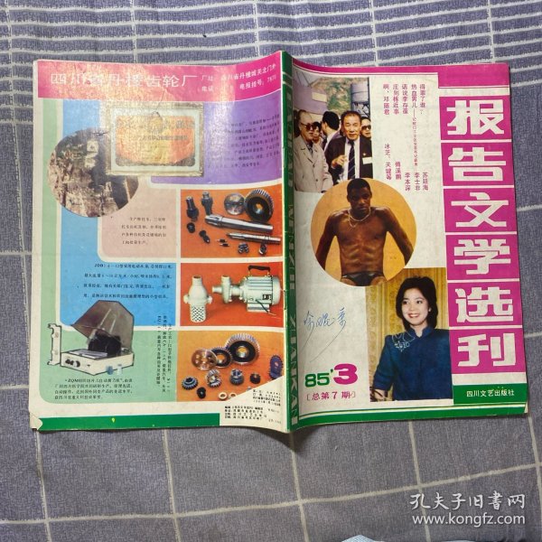 报告文学选刊85-3