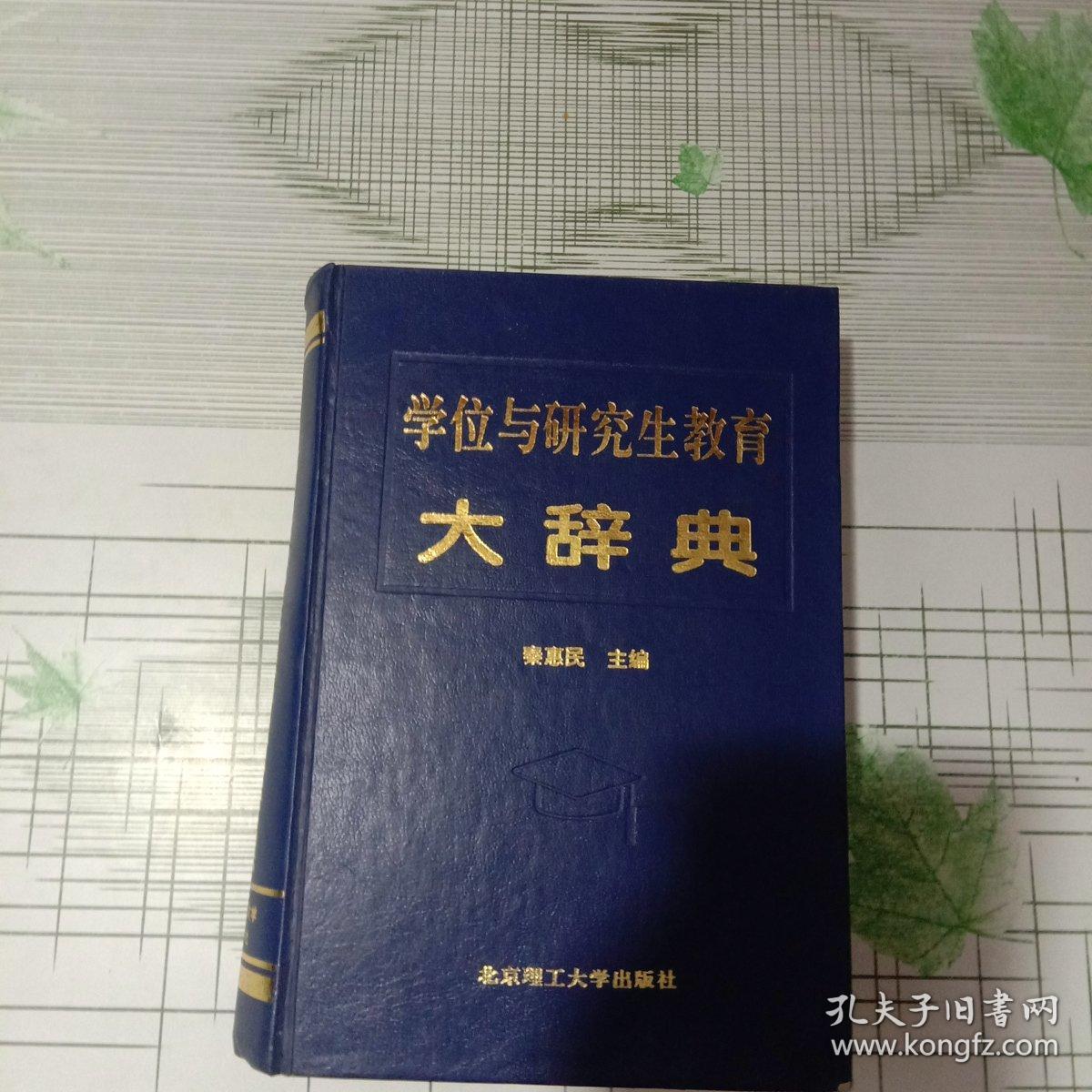 学位与研究生教育大辞典