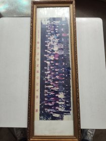 老照片 第二届太行山新闻论坛合影 包邮
