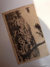满州国时期日本明信片…红石山市街风景