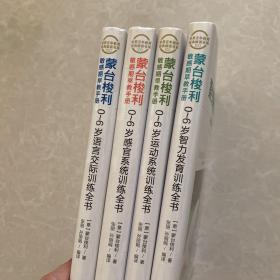 蒙台梭利敏感期早教手册全4册