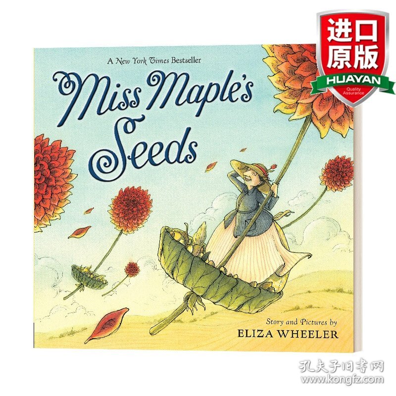 英文原版 Miss Maple's Seeds 枫小姐的种子 科普绘本 英文版 进口英语原版书籍