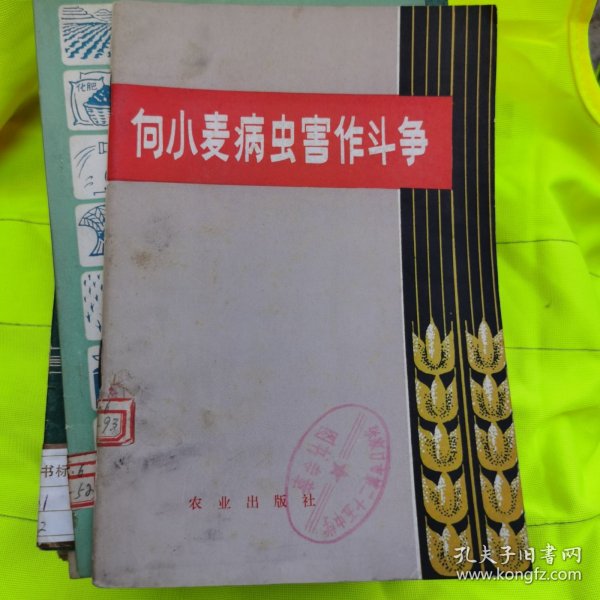 向小麦病虫害作斗争