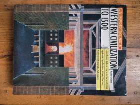 Western Civilization to 1500 (HarperCollins College Outline) （2nd edición）【英文原版 签名本】