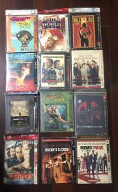 12张大品牌DVD之十七…，11张D-9&1张D5电影光碟，碟片只看过一次几乎全新