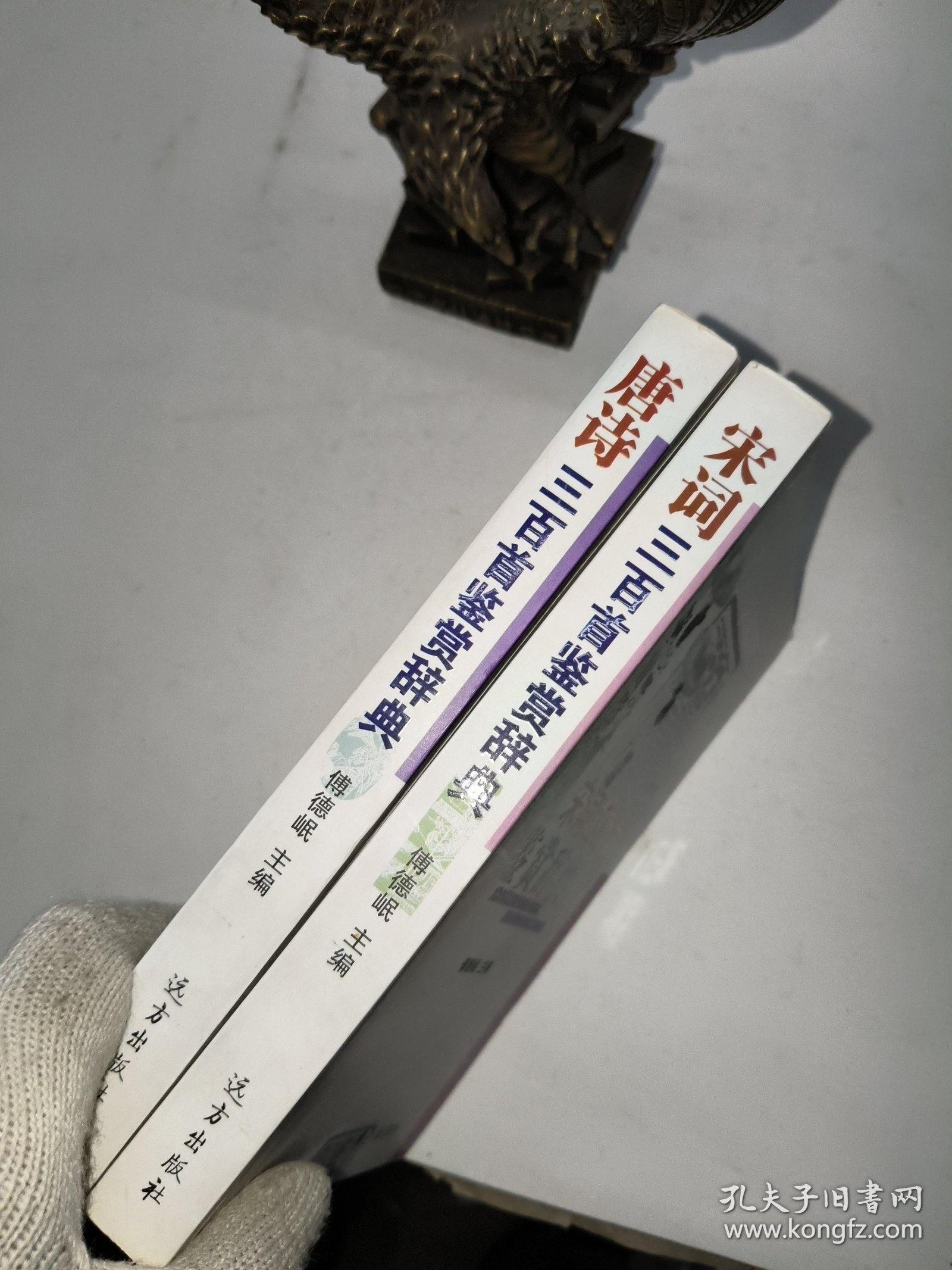 中国古典名著--唐诗、宋词三百首鉴赏辞典（2本合售）