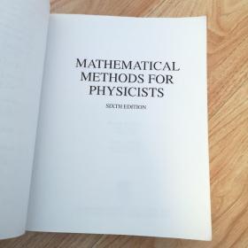 Mathematical Methods For Physicists