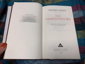 现货 The Ambassadors (Everyman's Library Classics Series)   英文原版  使节 亨利·詹姆斯