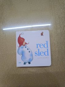 英文原版 Red Sled 红雪橇 Red Sled 纸板书 低幼童书 名家绘本 Judge Lita 英文版 进口英语原版书籍